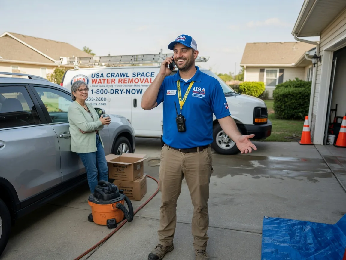 Crawl Space Water Removal Pelsor, AR FAQs
